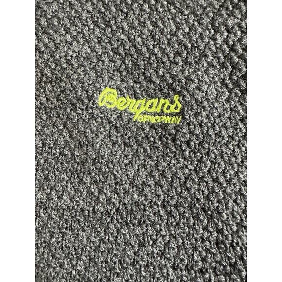 Bergans of Norway Men's Gray Ulriken Quarter Zip Sweater Size XXL - Picture 4 of 13